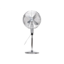 Camry , CR 7314 , Stand Fan , Stainless steel , Diameter 45 cm , Number of speeds 3 , Oscillation , 190 W , Yes , Timer