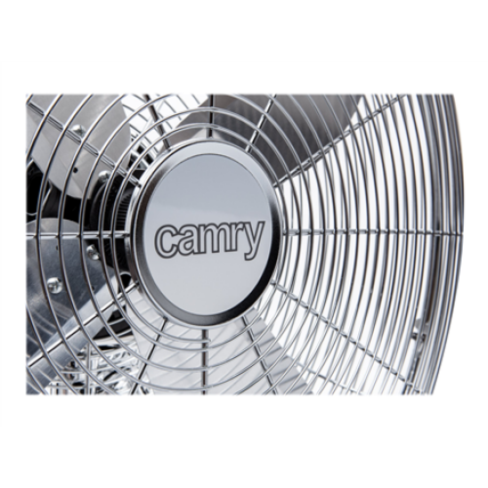 Camry , CR 7314 , Stand Fan , Stainless steel , Diameter 45 cm , Number of speeds 3 , Oscillation , 190 W , Yes , Timer