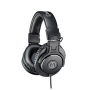 Audio Technica ATH-M30X Dynamic Headphones, Wired, Over-Ear, Black