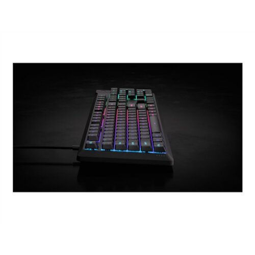 Corsair K55 CORE RGB , Gaming keyboard , Wired , NA , Black