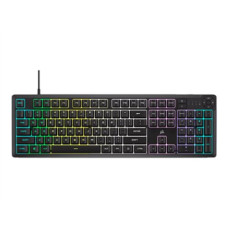 Corsair K55 CORE RGB , Gaming keyboard , Wired , NA , Black