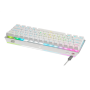 Corsair , K70 PRO MINI , Gaming keyboard , RGB LED light , NA , White , Wireless/Wired , Bluetooth , CHERRY MX Red , Wireless connection