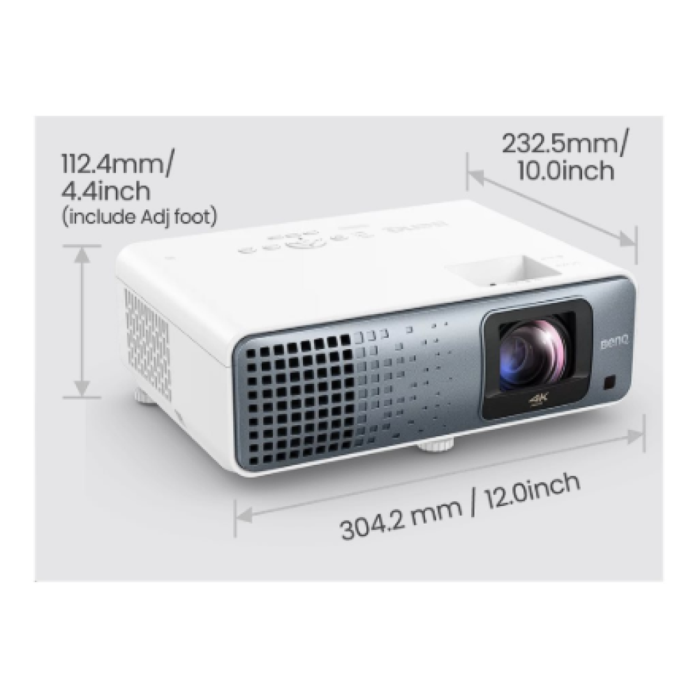 Benq TK710STi , 4K UHD (3840 x 2160) , 3200 ANSI lumens , 600000:1 , White