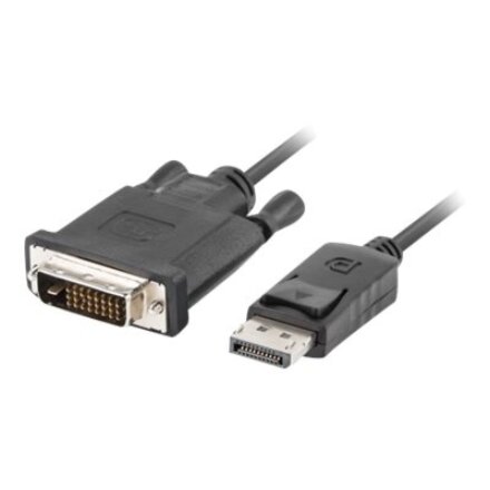 Lanberg Cable , CA-DPDV-10CU-0018-BK , DisplayPort to DVI-D , 1.8 m