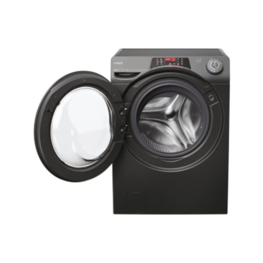 Candy RO4476DWMRR7/1-S Washing Machine, A, Front loading, Capacity 7 kg, Depth 45.4 cm, 1400 RPM, Anthracite , Candy