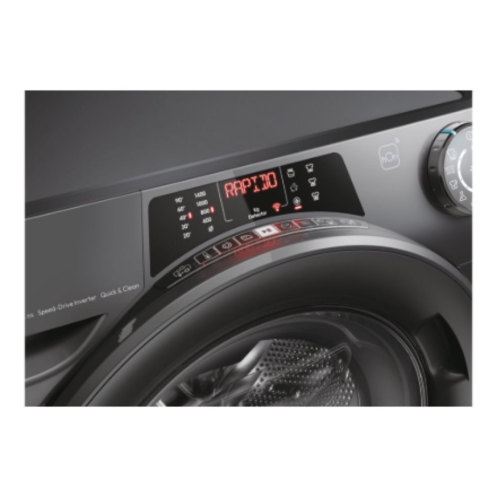 Candy RO4476DWMRR7/1-S Washing Machine, A, Front loading, Capacity 7 kg, Depth 45.4 cm, 1400 RPM, Anthracite , Candy