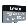 Lexar High-Performance 1066x UHS-I MicroSDXC 512 GB Flash memory class 10
