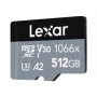 Lexar High-Performance 1066x UHS-I MicroSDXC 512 GB Flash memory class 10