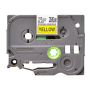 Brother , TZe-S631 Strong Adhesive Laminated Tape , Black on Yellow , TZe , 8 m , 1.2 cm