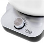 Adler 360° rotating mixer with bowl AD 4222 Mixer with bowl, 650 W, Number of speeds 6, 360° rotational base, Silver