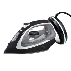 Adler Steam Iron , AD 5043 , Steam Iron , 2800 W , Water tank capacity 300 ml , Continuous steam 30 g/min , Steam boost performance 42 g/min , Black/Silver
