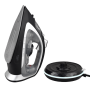Adler Steam Iron , AD 5043 , Steam Iron , 2800 W , Water tank capacity 300 ml , Continuous steam 30 g/min , Steam boost performance 42 g/min , Black/Silver