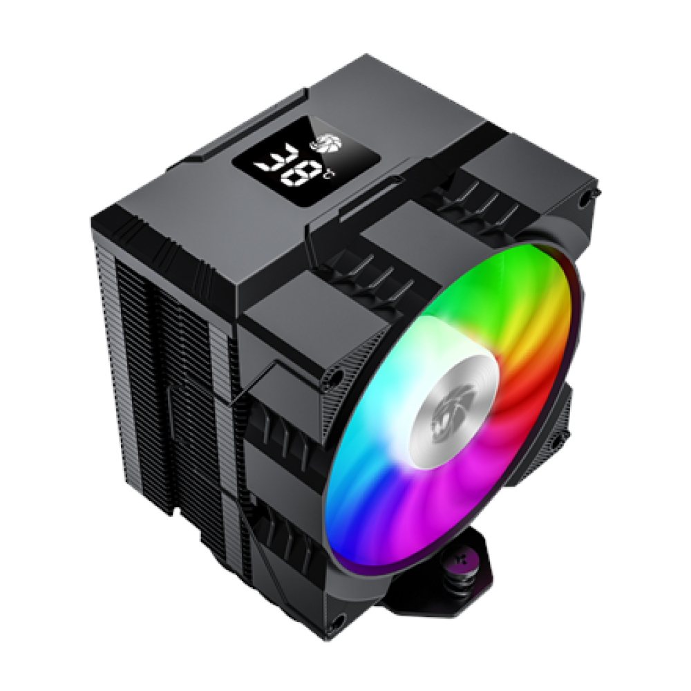 Gamemax CPU Air Cooler , GAMMA 90 DIGITAL BK , Black
