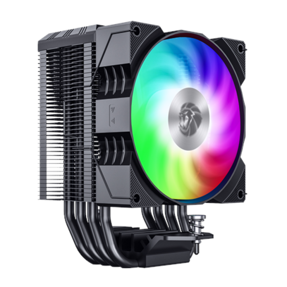 Gamemax CPU Air Cooler , GAMMA 90 DIGITAL BK , Black