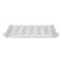 Lanberg 19 fixed shelf 1U/483x315mm, max load capacity up to 25kg , AK-1008-S , Grey