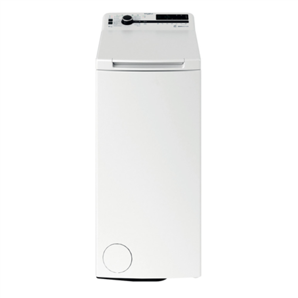 Whirlpool Washing Machine , TDLRBX 6252BS EU , Energy efficiency class B , Top loading , Washing capacity 6 kg , 1200 RPM , Depth 60 cm , Width 40 cm , Display , LED , Direct drive , White