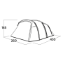 Easy Camp Family tent , Hamra 4 , 4 person(s) , Blue