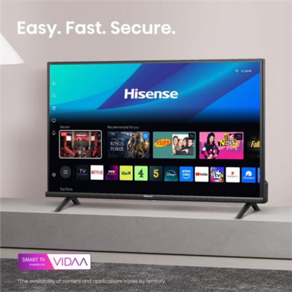 Hisense HD Smart TV , 32A4Q , 32 , Smart TV , VIDAA OS , HD , Black