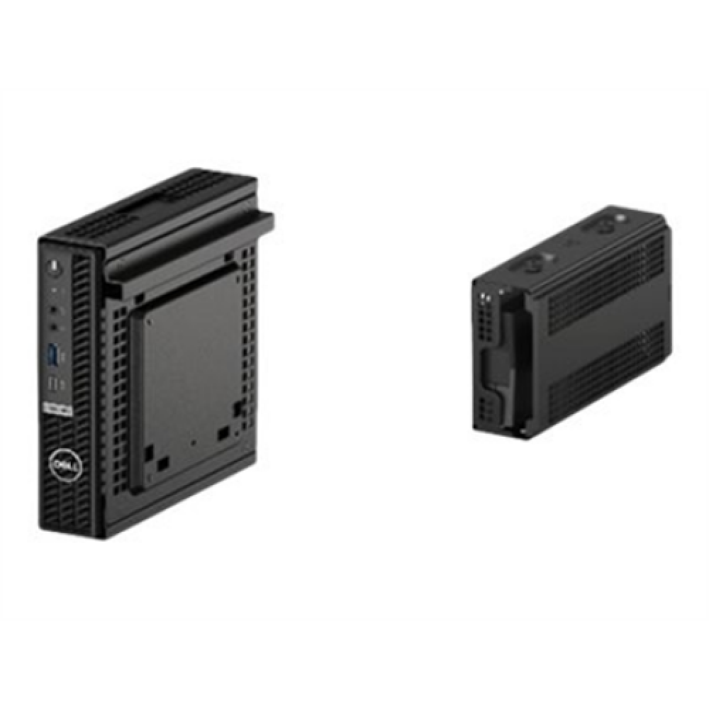 Dell , OptiPlex Micro and Thin Client Dual VESA Mount w/Adapter Bracket , Black