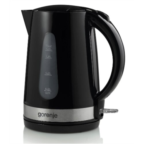 Gorenje , Kettle , K17BK , Standard , 2200 W , 1.7 L , Plastic/Metal , 360° rotational base , Black