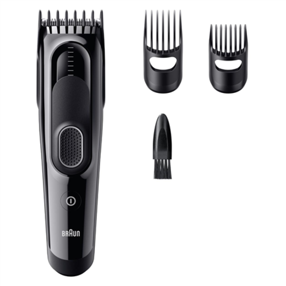 Braun Hair Clipper , HC5530 Series 5 , Cordless , Number of length steps 17 , Black