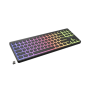Genesis Thor 430 TKL , Gaming Keyboard , Wireless , Bluetooth , US , Linear , Black