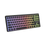 Genesis Thor 430 TKL , Gaming Keyboard , Wireless , Bluetooth , US , Linear , Black