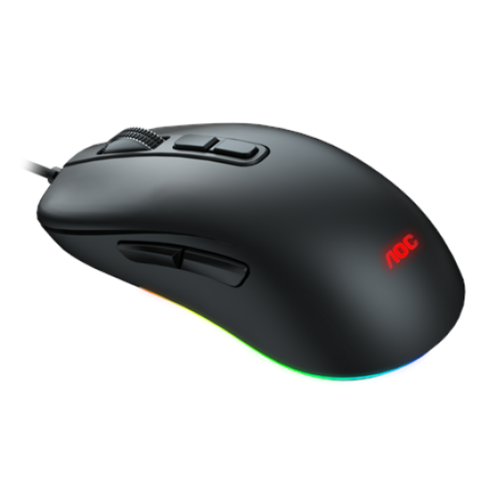 AOC Gaming Mouse GM300B Wired USB Type-A Gaming Mouse Black