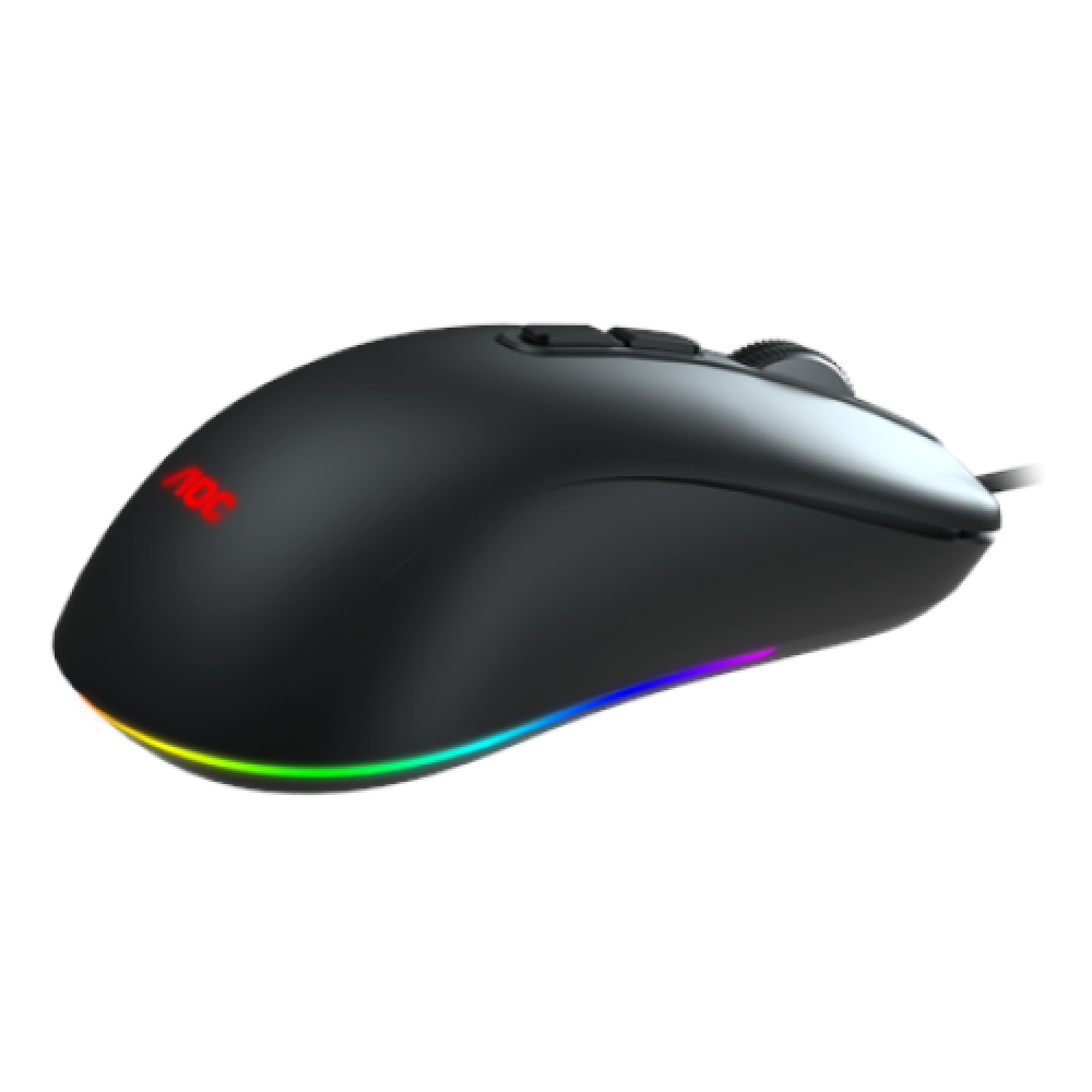 AOC Gaming Mouse GM300B Wired USB Type-A Gaming Mouse Black