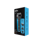 Braun , Shaver with Trimmer , Shave&Style 310BT , Cordless , Wet & Dry , Number of length steps 5 , Black/Blue