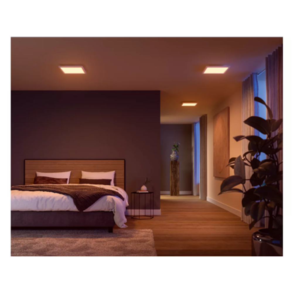 Philips Hue Surimu Panel Square Small , 2000-6500 K, Hue White and Color Ambiance