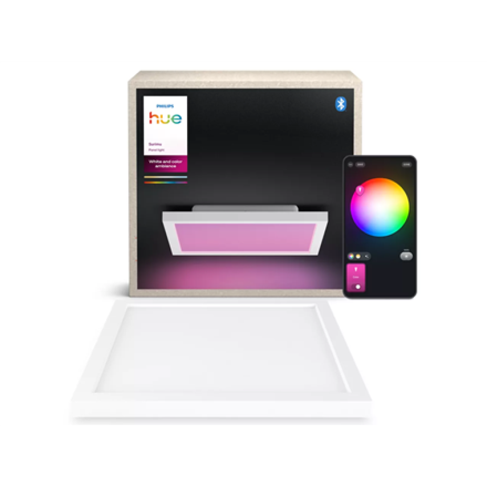 Philips Hue Surimu Panel Square Small , 2000-6500 K, Hue White and Color Ambiance
