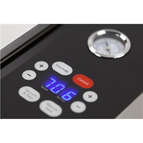 Caso , Chamber Vacuum sealer , VacuChef SlimLine , Power 400 W , Stainless steel