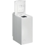 INDESIT , Washing machine , BTW S60400 EU/N , Energy efficiency class C , Top loading , Washing capacity 6 kg , 951 RPM , Depth 60 cm , Width 40 cm , White