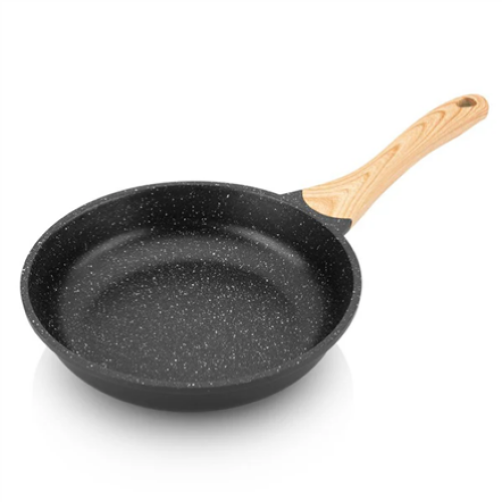 ETA Pan , ETA792990000 TITANIUM II , Universal , Diameter 24 cm , Electric, induction, gas, glass ceramics , Suitable for induction hob , Fixed handle , Black