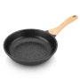 ETA Pan , ETA792990000 TITANIUM II , Universal , Diameter 24 cm , Electric, induction, gas, glass ceramics , Suitable for induction hob , Fixed handle , Black
