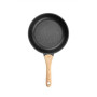ETA , Pan , ETA792990000 TITANIUM II , Universal , Diameter 24 cm , Electric, induction, gas, glass ceramics , Suitable for induction hob , Fixed handle , Black