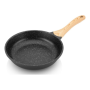ETA Pan , ETA792990000 TITANIUM II , Universal , Diameter 24 cm , Electric, induction, gas, glass ceramics , Suitable for induction hob , Fixed handle , Black