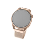 Fixed , Mesh Strap with Quick Release, 18mm, Stainless Steel Mesh Strap for Smartwatch , Gold
