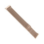 Fixed , Mesh Strap with Quick Release, 18mm, Stainless Steel Mesh Strap for Smartwatch , Gold