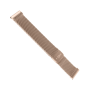 Fixed , Mesh Strap with Quick Release, 18mm, Stainless Steel Mesh Strap for Smartwatch , Gold