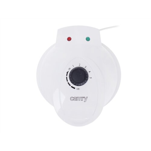 Camry , Waffle maker , CR 3022 , 1000 W , Number of pastry 5 , Heart shaped , White