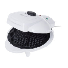 Camry , Waffle maker , CR 3022 , 1000 W , Number of pastry 5 , Heart shaped , White Camry , Waffle maker , CR 3022 , 1000 W , Number of pastry 5 , Heart shaped , White