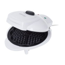 Camry , CR 3022 , Waffle maker , 1000 W , Number of pastry 5 , Heart shaped , White