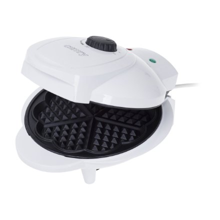 Camry , Waffle maker , CR 3022 , 1000 W , Number of pastry 5 , Heart shaped , White