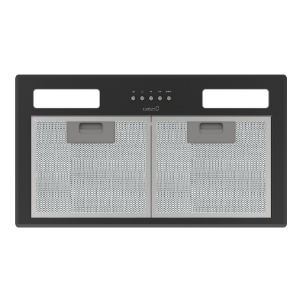 CATA , Hood , GT-PLUS 45 BK /M , Canopy , Energy efficiency class C , Width 60 cm , 645 m³/h , Mechanical control , LED , Black