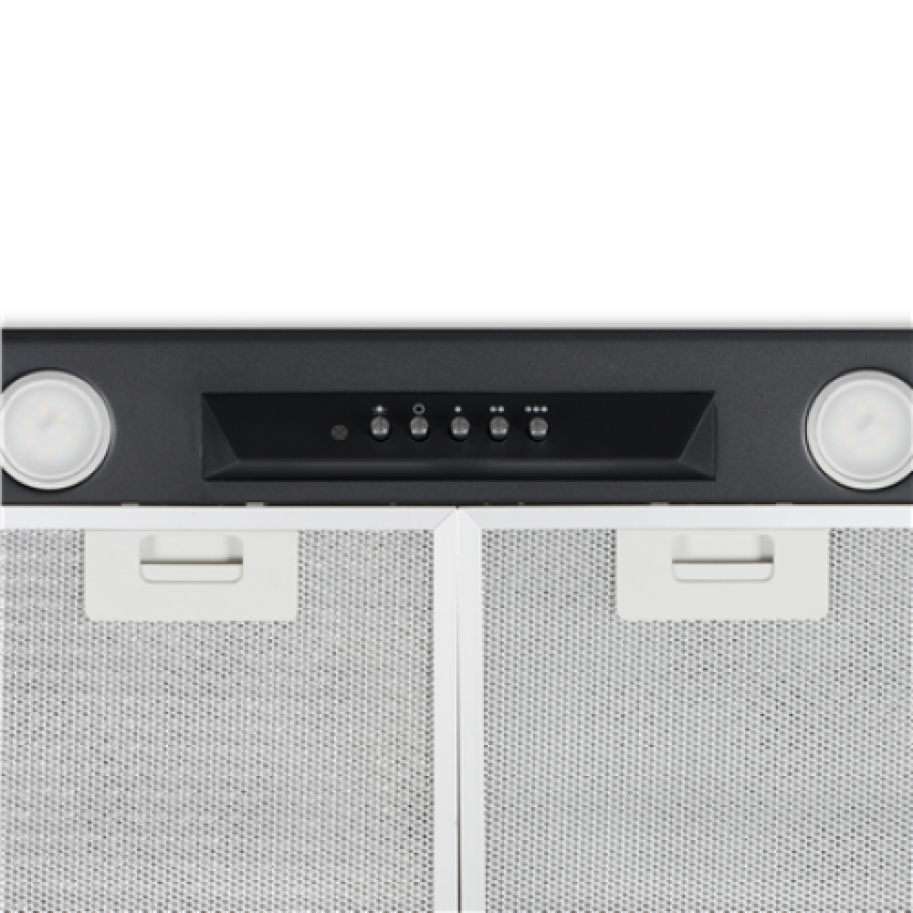 CATA , Hood , GT-PLUS 45 BK /M , Canopy , Energy efficiency class C , Width 60 cm , 645 m³/h , Mechanical control , LED , Black