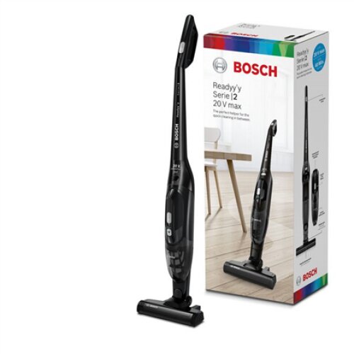 Bosch , Vacuum Cleaner , Readyyy 20Vmax BBHF220 , Cordless operating , Handstick and Handheld , - W , 18 V , Operating time (max) 40 min , Black , Warranty 24 month(s) , Battery warranty 24 month(s)