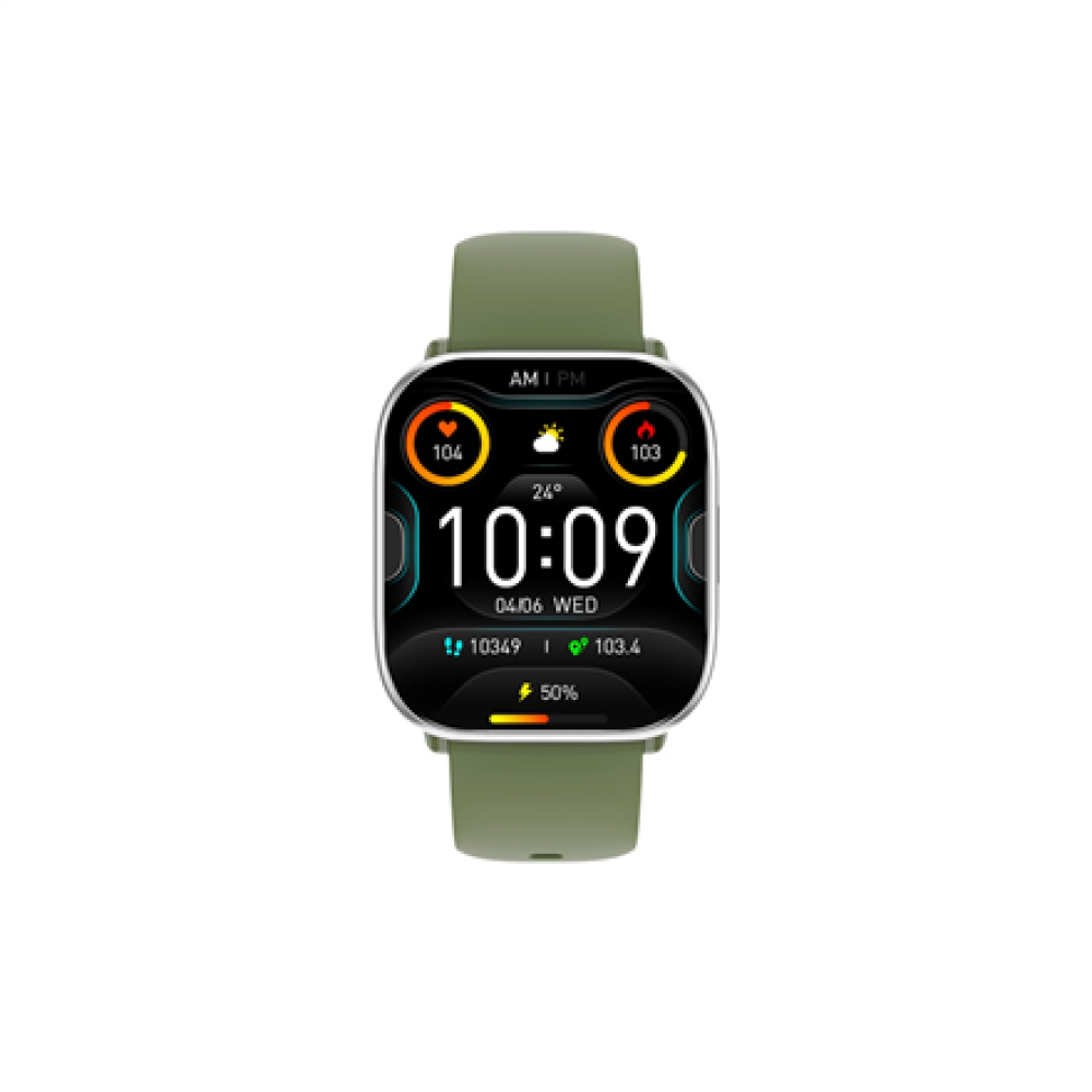 myPhone Watch Pastel , Smart watch , AMOLED , 1.75 , Waterproof , Silver Green