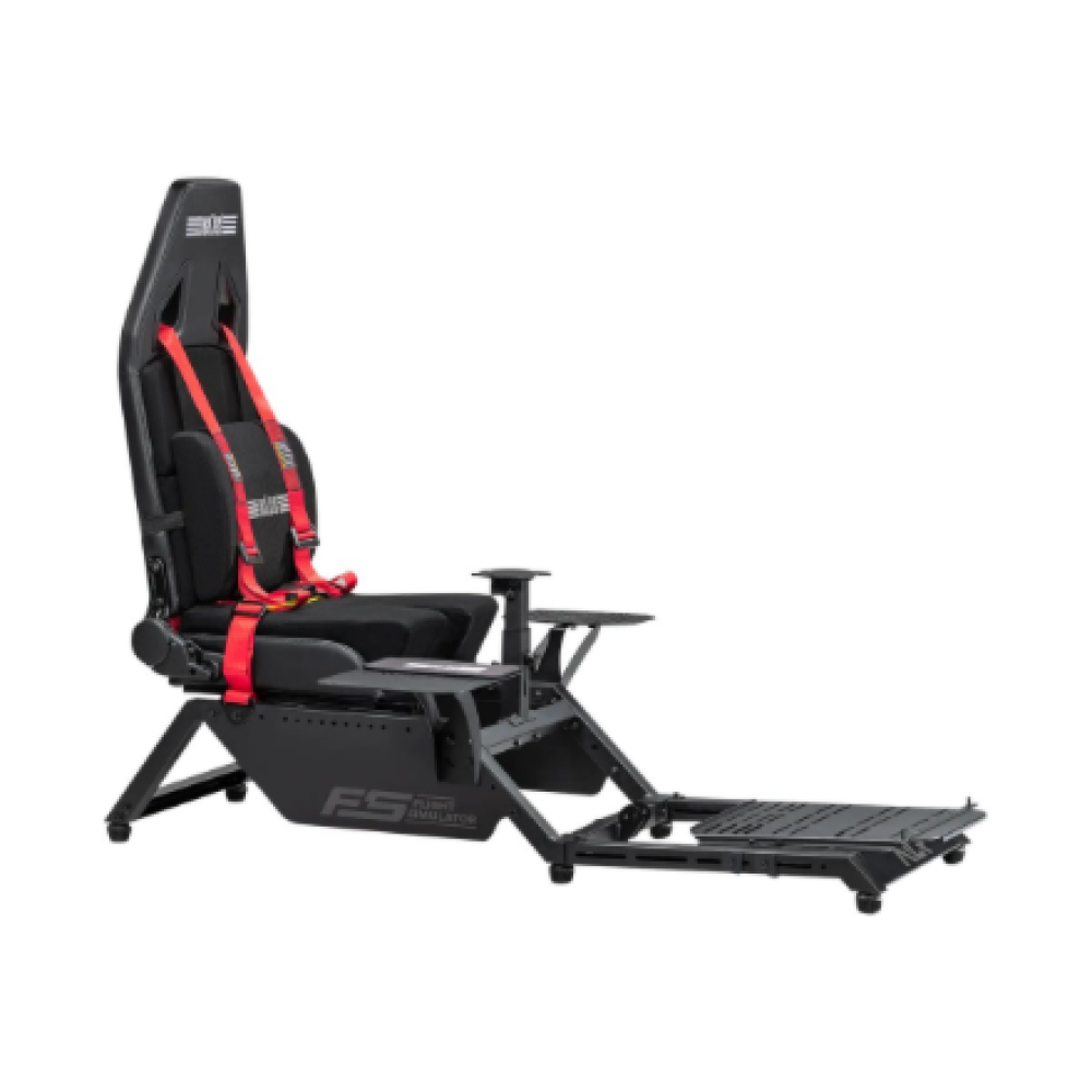 Next Level Racing , Flight Simulator Cockpit , Black and Red